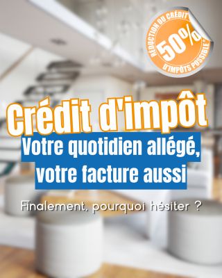 Profitez du crédit d’impôt
